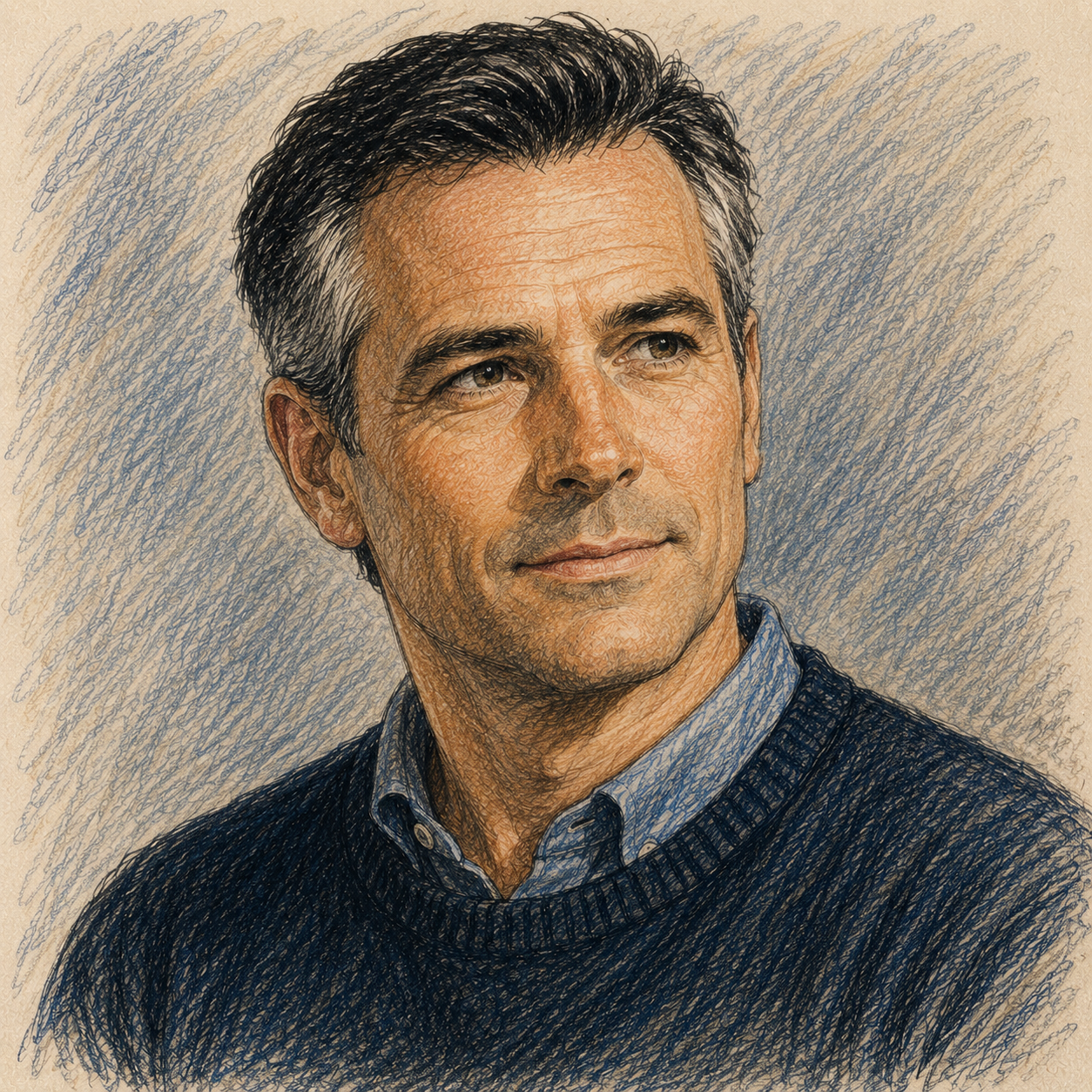 Mark Warm Harbor audiobook voice face